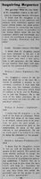 A newspaper column titled "Inquiring Reporter" from January 14, 1938, featuring five Providence College students' opinions on Fr. Coughlin's return to radio, with varied perspectives ranging from support to criticism.