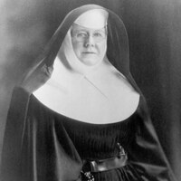 Black and white portrait of Mother Mary Matthew Doyle.