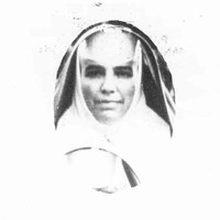 Black and white portrait of Sister Mary Alacoque Tuite.