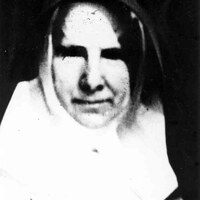 Black and white portrait of Sister Mary Victorine Murphy.